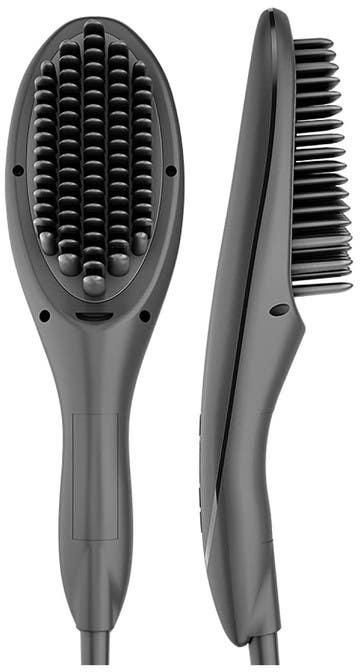 Get Rush Brush S3 Hair Straightener Brush - Purple with best offers | Raneen.com