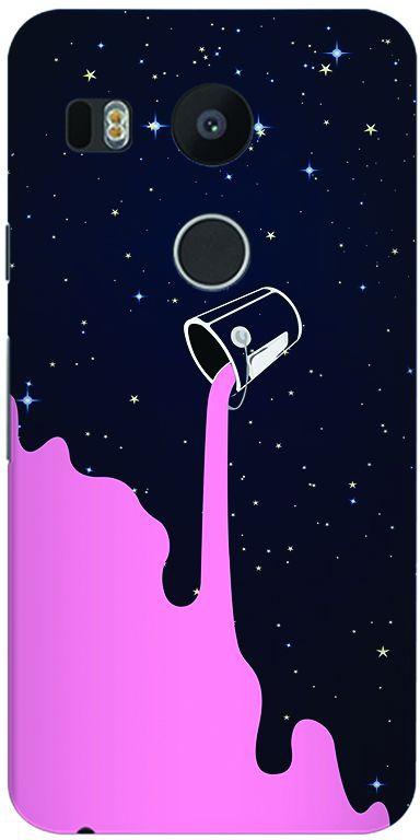 Stylizedd Google Nexus 5X Slim Snap Case Cover Matte Finish - Berry Milky Way