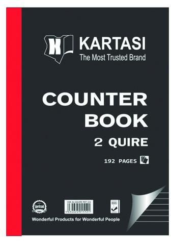 Kartasi Counter Book A4 2Q