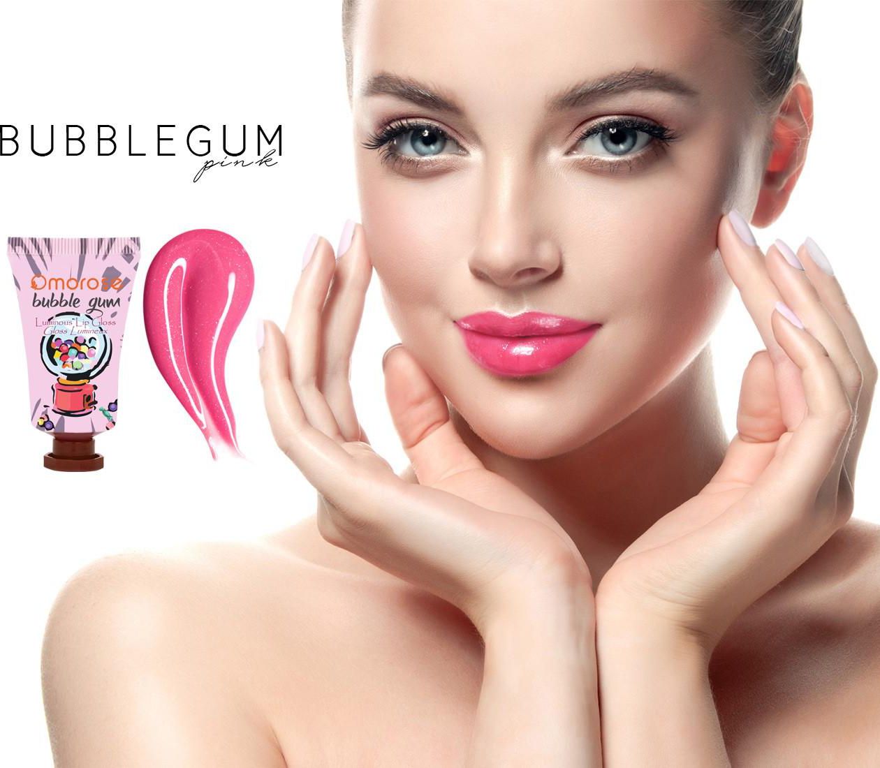 Omorose Luminous Lip Gloss - Bubble Gum