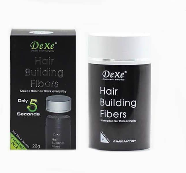 Dexe Hair Building Fibers 22g , Light Blonde
