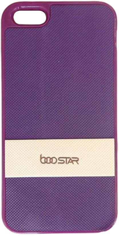 Boo Star Back Cover for Apple iPhone 5 - Purple and White