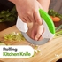 Stainless Steel Circular Rolling Kitchen Knives Creative Designed Rolling Knife