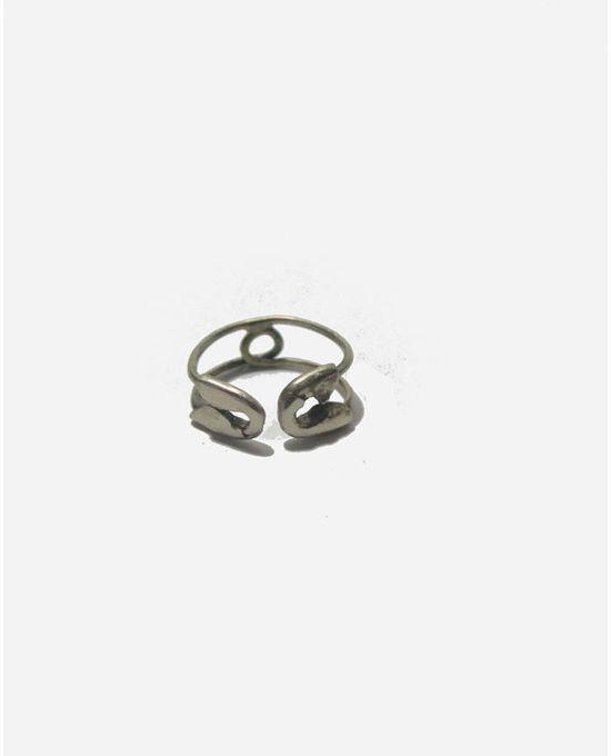 Flower Madness Baby Pin Knuckle Ring-Silver