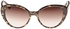 Dolce & Gabbana Cat Eye Brown/Yellow Women's Sunglasses - DGSUN-DG4198-2746-13-54-54-18-135