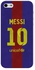Stylizedd Apple iPhone 5 5S Premium Slim Snap case cover Gloss Finish - Messi Barca Jersey