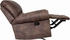Get Bed in Home Recliner Chair, 360 Degrees, 3 Motions, Upside Down Leather, 100×90×90 cm - Brown with best offers | Raneen.com