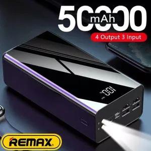 Remax 50000-Mah FULL Capacity Power Bank With Touch
