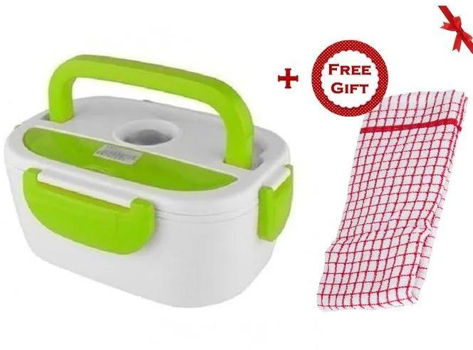 Generic Elegant Electric Lunch Box + FREE Gift Kitchen Towel.
