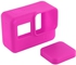 PULUZ GoPro HERO Silicone Protective Case with Lens Cover PU189 (Magenta)