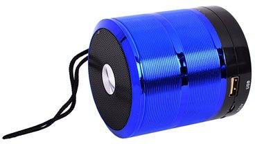 مكبر صوت WA-888 يعمل بخاصية البلوتوث مزود بسلك Aux أزرق