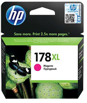 HP 178XL Magenta Ink Cartridge (CB324HE)