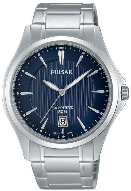 Pulsar PS9385X1 Men's Stainless Steel Bracelet Watch