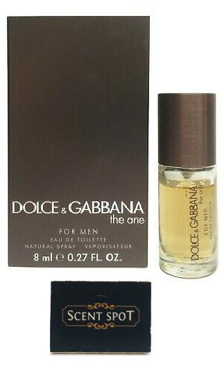Dolce & Gabbana The One (Miniature / Travel) 8ml EDT Spray (Men)