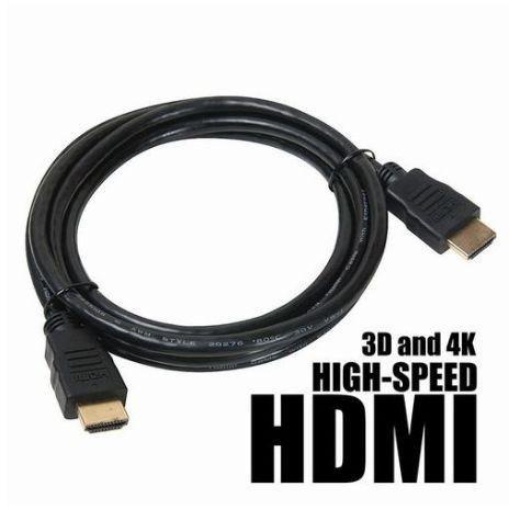 Long- Lasting HDMI To HDMI Cable 1.5 Metres (1.5M) - Black