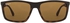 نظارات شمسية من راي بان مستطيلة للجنسين - عدسة بنية متدرجة، RB4228-710-83