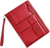 ipad mini leather protective shell ( retro leather )-Red