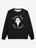 Gothic Halloween Letters Ghost Goblet Print Crew Neck Sweatshirt For Men - 6xl