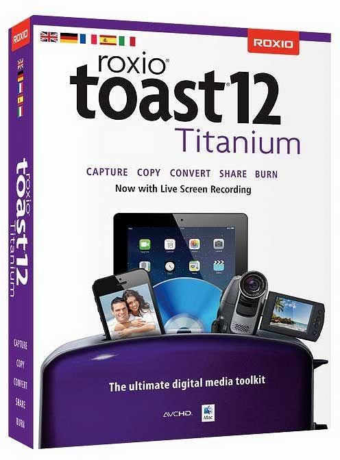 Roxio Toast Titanium 12 Mac