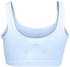 Silvy Net Bra for Women - Light Blue, Large