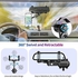 حامل موبايل لمرآة الرؤية الخلفية للسيارة من تيكليمون، حامل موبايل دوار 360 درجة وقابل للسحب، حامل موبايل للسيارة، مرآة رؤية خلفية متعددة الوظائف، حامل موبايل، موبايل عالمي للسيارة