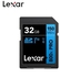 Lexar High-Performance 32G 800x PRO SDHC™/SDXC™cards BLUE Series