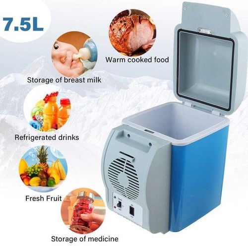 7.5 L Portable Car Refrigerator, Mini Cooling Heating Electronic