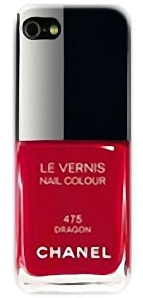 Chanel Le Vernis Case for iPhone 4/4S Dark Red