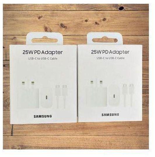 Samsung Galaxy Xcover 4s Fast CHARGER 25W/USB TYPE C To C Cable