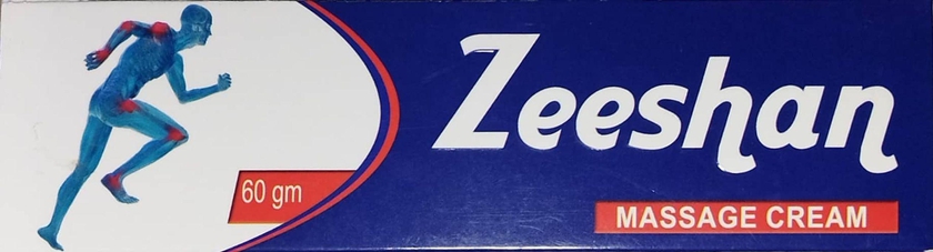 Zeeshan مساج كريم - 60 جرام - قطعتين