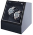 Generic HL JA1621 Automatic Watch Winder Auto Silent Watch Winder Irregular Shape Transparent Cover Wristwatch Box With US Plug (#3)