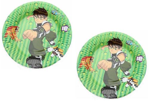 7 inch Ben 10 Sport boy Ben cartoon party paper plates for Cake Accessory  Supplies Birthday Party Decorations Kids-10 PCs price from souq in Saudi  Arabia - Yaoota!