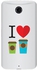 Stylizedd HTC One M9 Slim Snap Case Cover Matte Finish - I love coffee