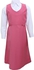 Zoul Janaheen Uniform For Girls , 2 Pieces , Size  48 - Pink - 2344