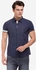 Ravin Short Sleeves Shirt - Navy Blue