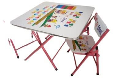 Baby Land Premium Kids Reading And Dinning Desk With Chair (7-12yr)