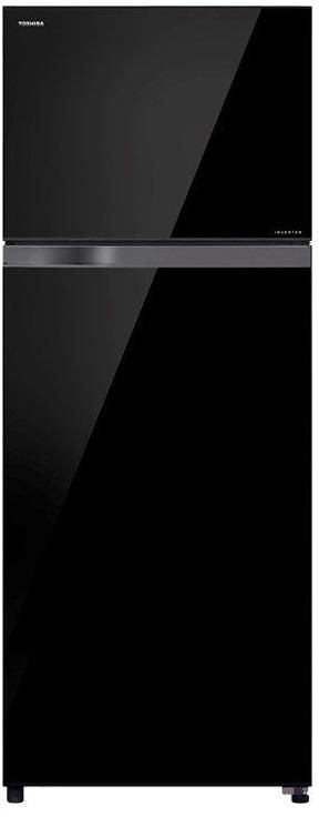 Toshiba No-Frost Refrigerator, 395 Liters, Inverter Motor, Black- GR-EF51GZ-XK