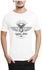 Ibrand S127 Unisex Printed T-Shirt - White, 2 X Large