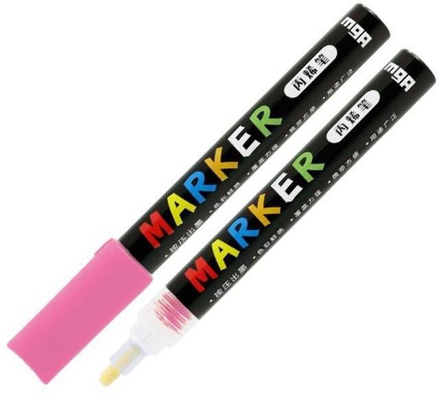 MG Pink Acrylic Marker 2mm No: ZPLN657037