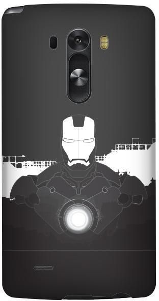 Stylizedd LG G3 Premium Slim Snap case cover Matte Finish - Iron Man Beam
