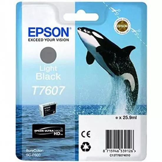 Epson T7607 Ink Cartridge Light Black | Gear-up.me