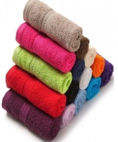 Facial Towels Set Of 6 Different Colours