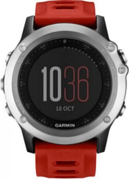 Garmin 0100133816 Fenix 3 GPS Sport Watch Silver W/ Heart Rate Monitor
