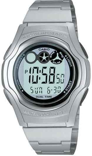 Watch for Men by Casio , Digital , Chronograph , Stainless Steel , Silver , W-E11D-7AVDF