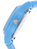 Q&Q For Women Light Blue Dial Rubber Band Watch - VP47J014Y