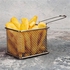 Rectangular Fries Bucket, Silver - 501