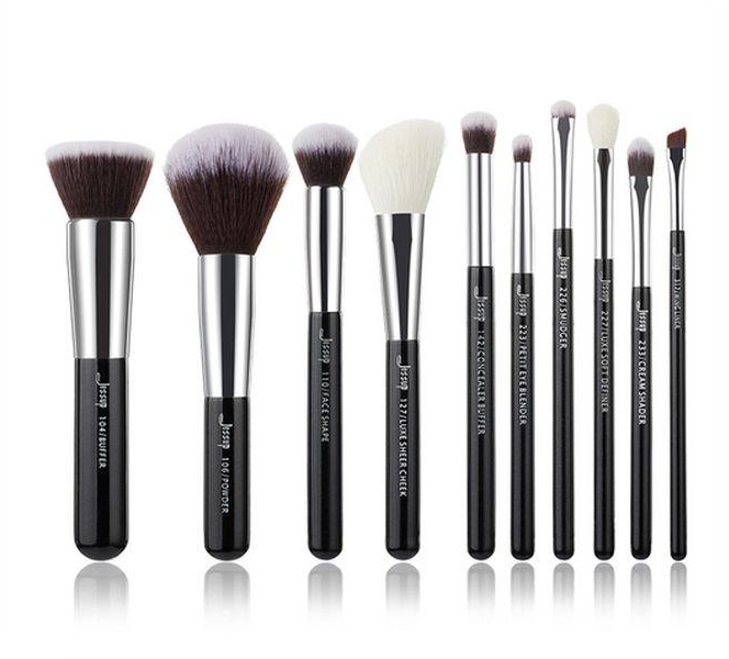 Bamboo Mini Makeup Brushes Set 10pcs - T176