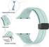 Silicone Strap With Magnetic Clasp Compatible For Smart Watchs 49mm 45mm 44mm 42mm