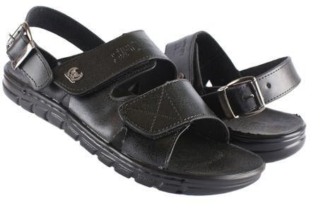 Toobaco Men's Sandal Casual Leather Small Mold Two Degrees