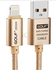 GOLF1M Aluminium Alloy Data Charging Cable for Apple iPhone 6/6 plus/5/5s
